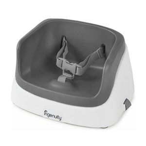 Ingenuity smart clean toddler booster seat for dining table with 3-point harness